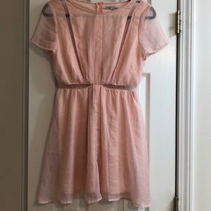 Pastel pink sundress